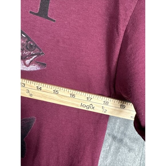 Unisex Fishing Men's T-Shirt Fish or Cut Bait Size Adult Medium Woman's Shirt - Picture 6 of 7